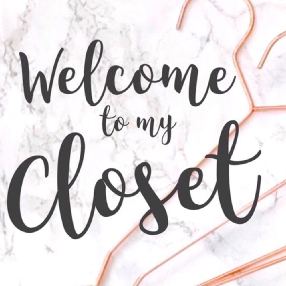 Welcome to my closet